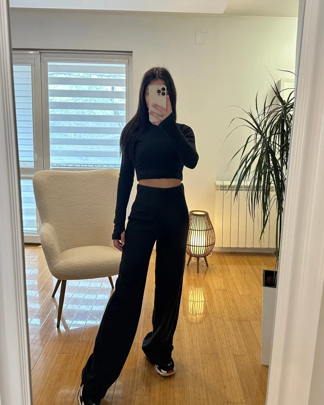 Dark bliss set / pantalone & top