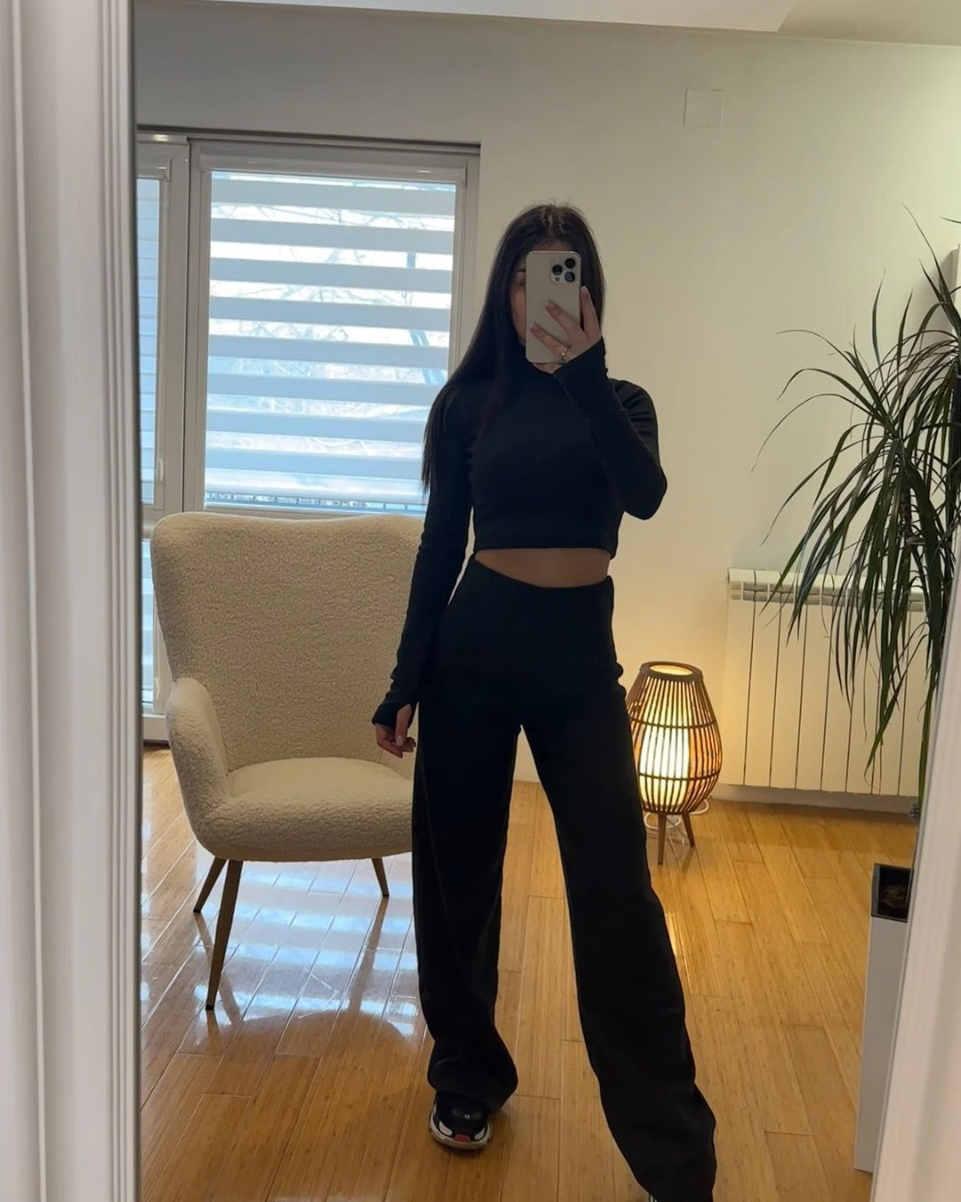 Dark bliss set / pantalone & top